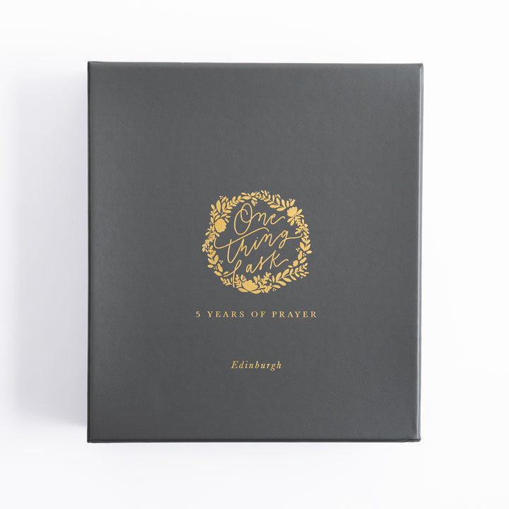 One Thing I Ask 5-Year Prayer Journal -Edinburgh Theme