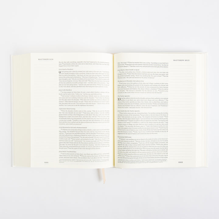 ESV Single Column Journaling Bible - Hardcover - Customizable Cover