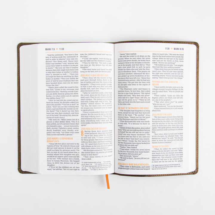 NIV Boys Bible - Leathersoft - Brown Camo - Comfort Print
