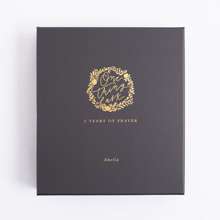 One Thing I Ask 5-Year Prayer Journal - Amelia Theme