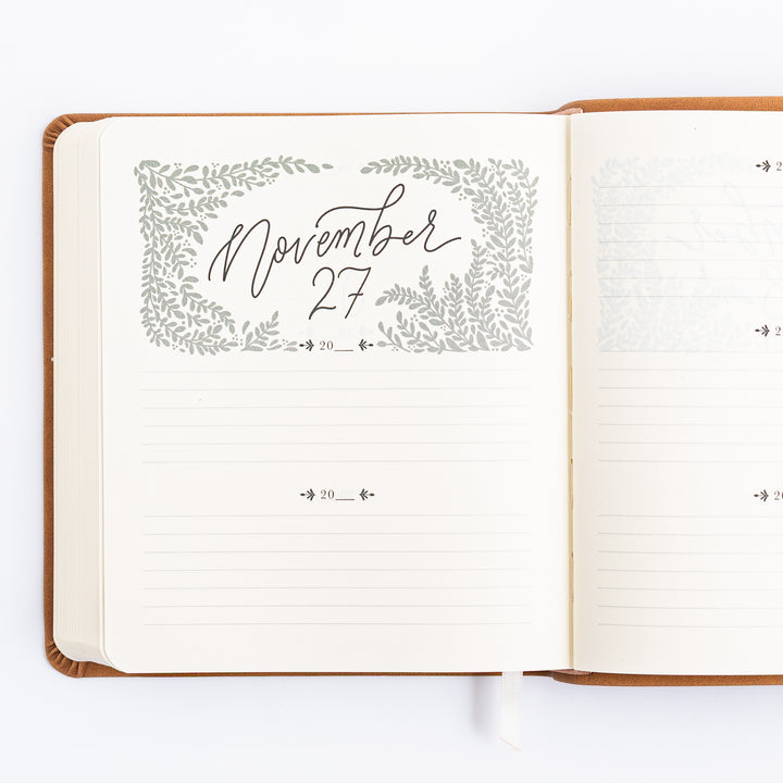 One Thing I Ask 5-Year Prayer Journal - Amelia Theme