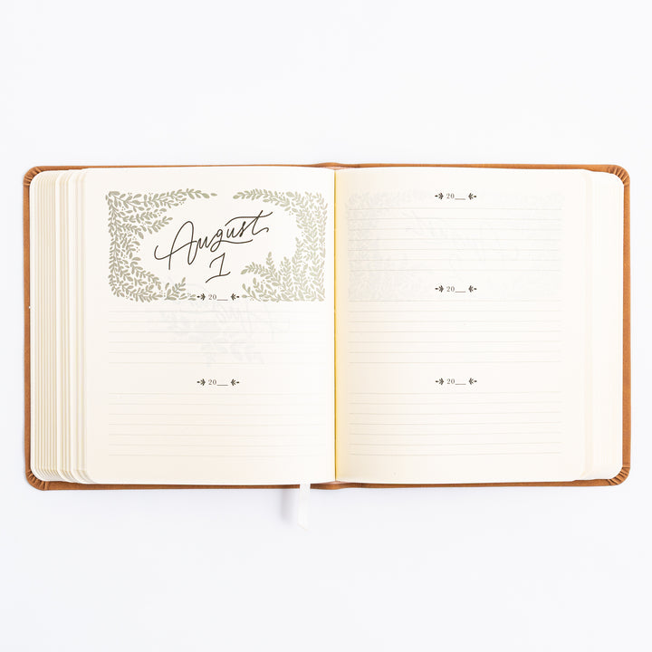 One Thing I Ask 5-Year Prayer Journal - Amelia Theme