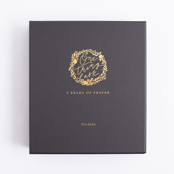 One Thing I Ask 5-Year Prayer Journal - Cordova Theme