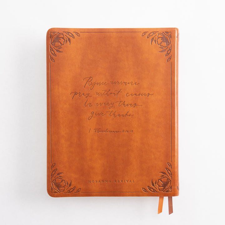 KJV Large Print Notetaking Bible - Leather Like - Vienna Theme