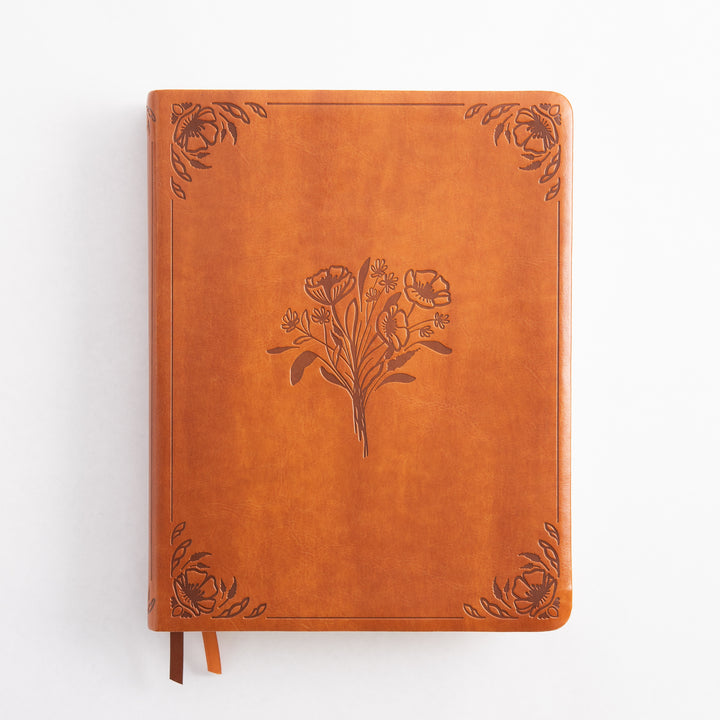 KJV Large Print Notetaking Bible - Leather Like - Vienna Theme