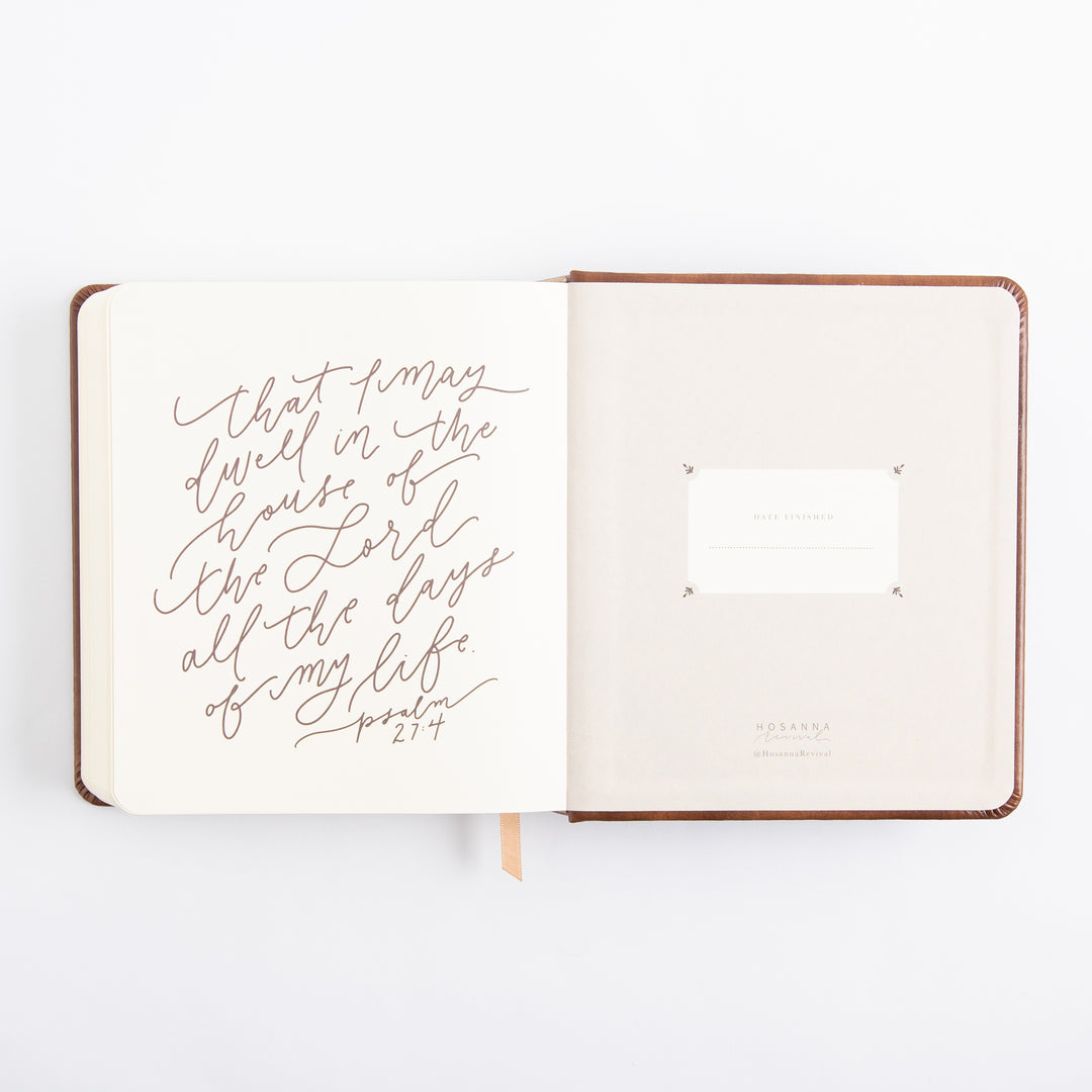 One Thing I Ask 5-Year Prayer Journal -Edinburgh Theme