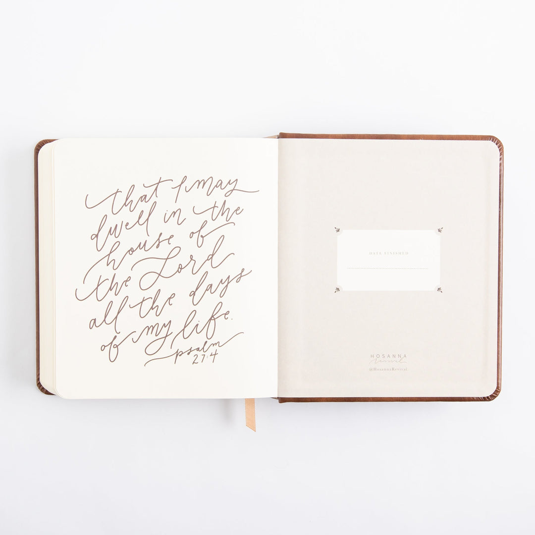 One Thing I Ask 5-Year Prayer Journal -Edinburgh Theme