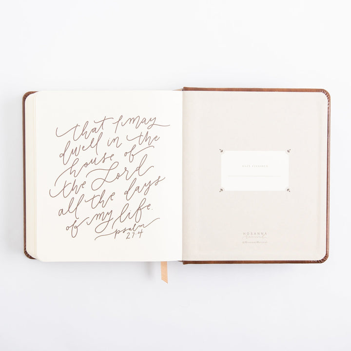 One Thing I Ask 5-Year Prayer Journal -Edinburgh Theme