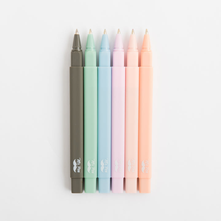 Aesthetic Highlighters and Pens - No Bleed - 12 Pack - Morandi Color Bible Highlighters for Bibles - Bible Pens