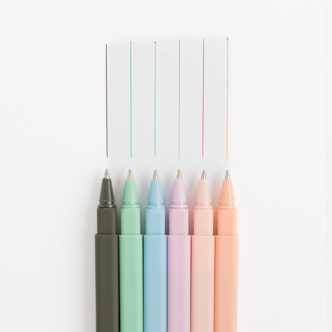 Aesthetic Highlighters and Pens - No Bleed - 12 Pack - Morandi Color Bible Highlighters for Bibles - Bible Pens