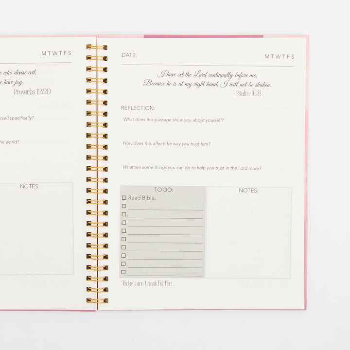 Bible Journaling Kit - Pink - Bible Highlighters and Pens - No Bleed - Bible Study Kit - Bible Journaling Kit for Gift