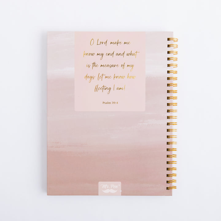Bible Journaling Kit for Women - Golden Blush Color Theme - Bible Study Supplies Journaling Kit