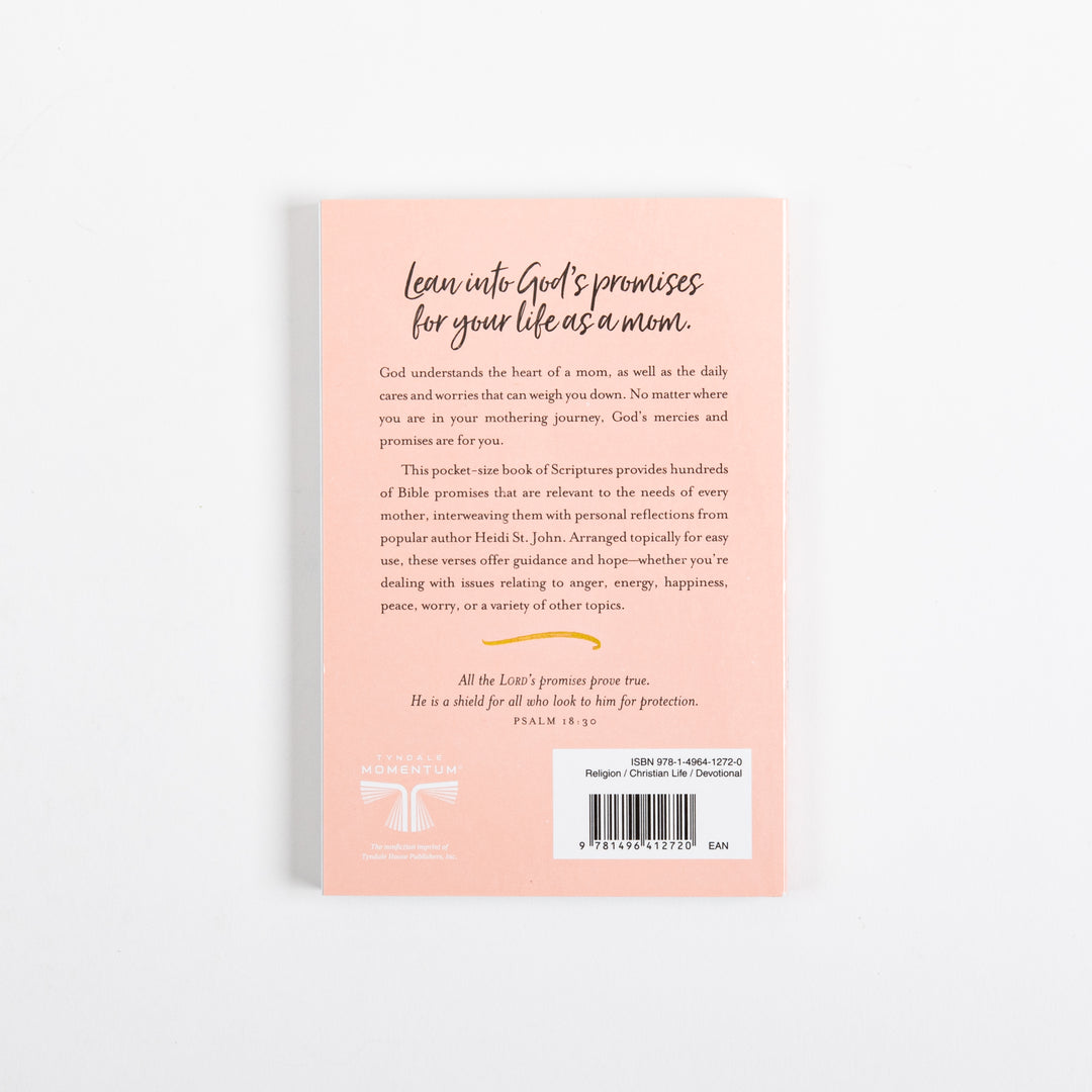 Back cover of the blush-pink paperback &