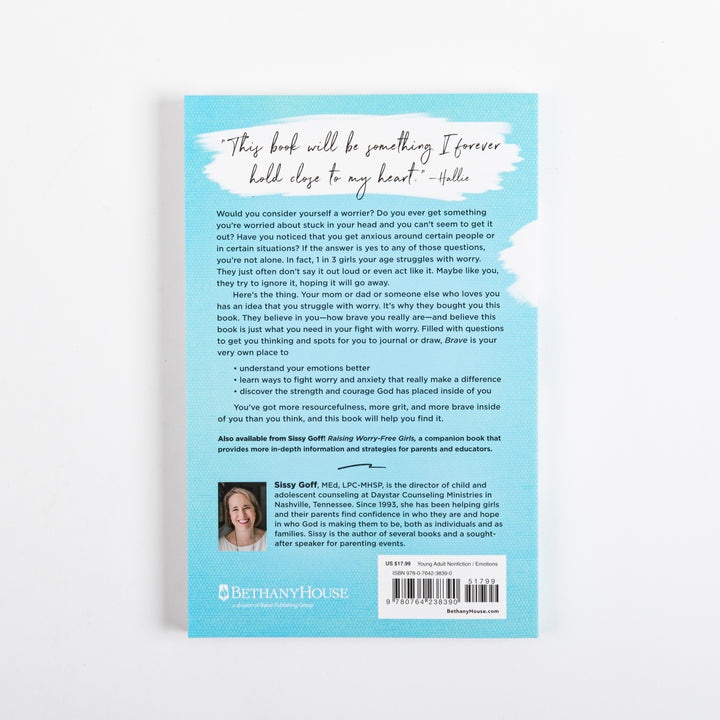 Back cover of Brave: A Teen Girl&
