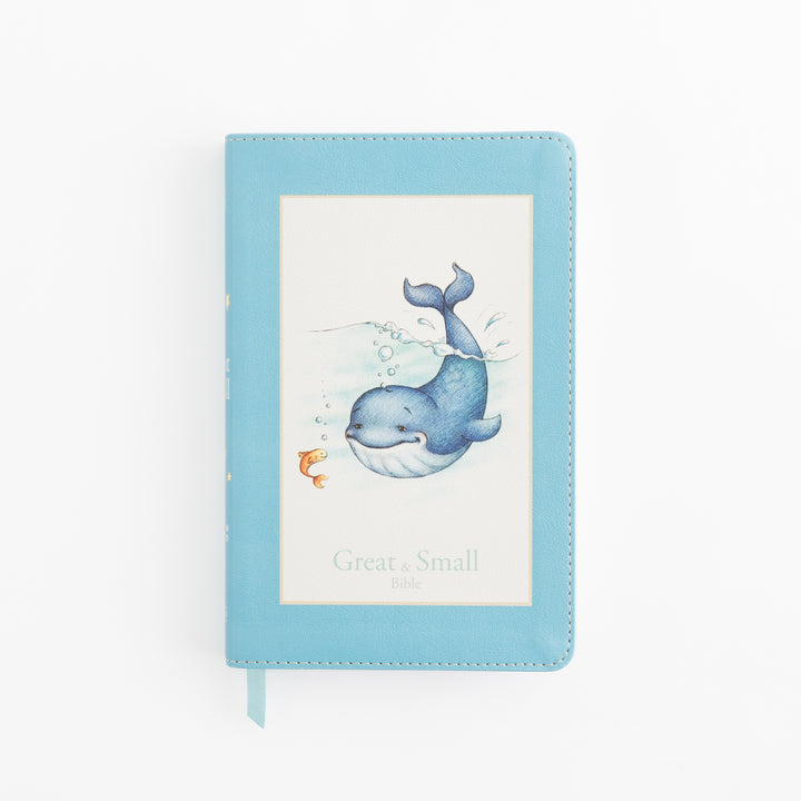 CSB Great and Small Bible, Blue LeatherTouch