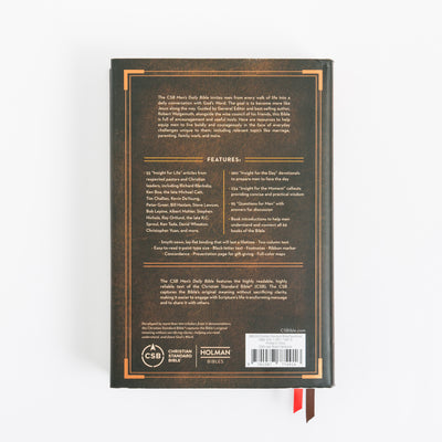 CSB Men's Daily Bible - Hardcover