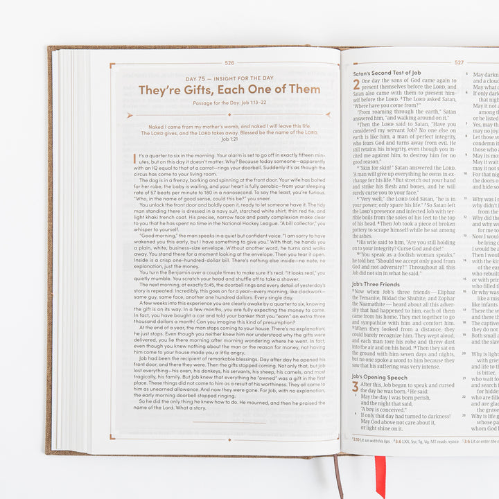 CSB Men's Daily Bible - Hardcover