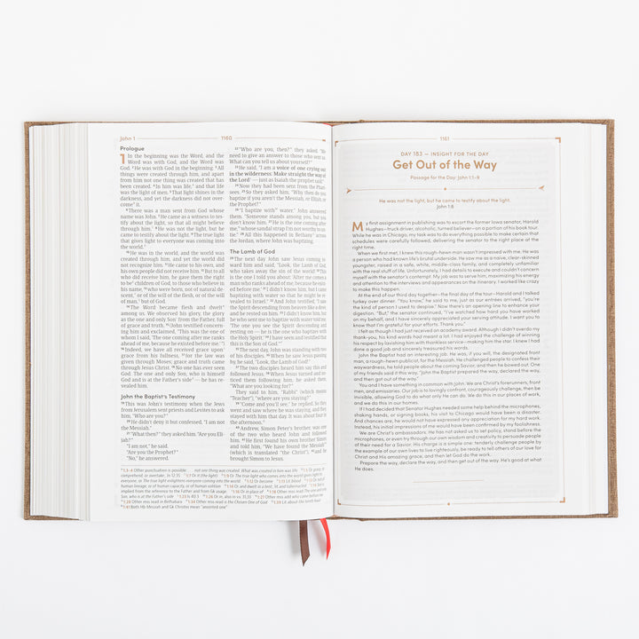 CSB Men's Daily Bible - Hardcover