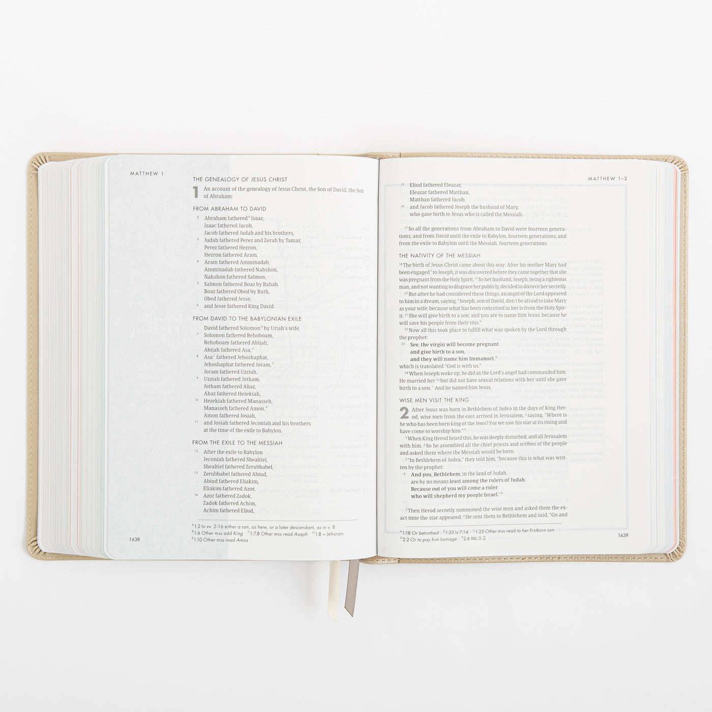 CSB She Reads Truth Bible - Champagne Gold - LeatherTouch