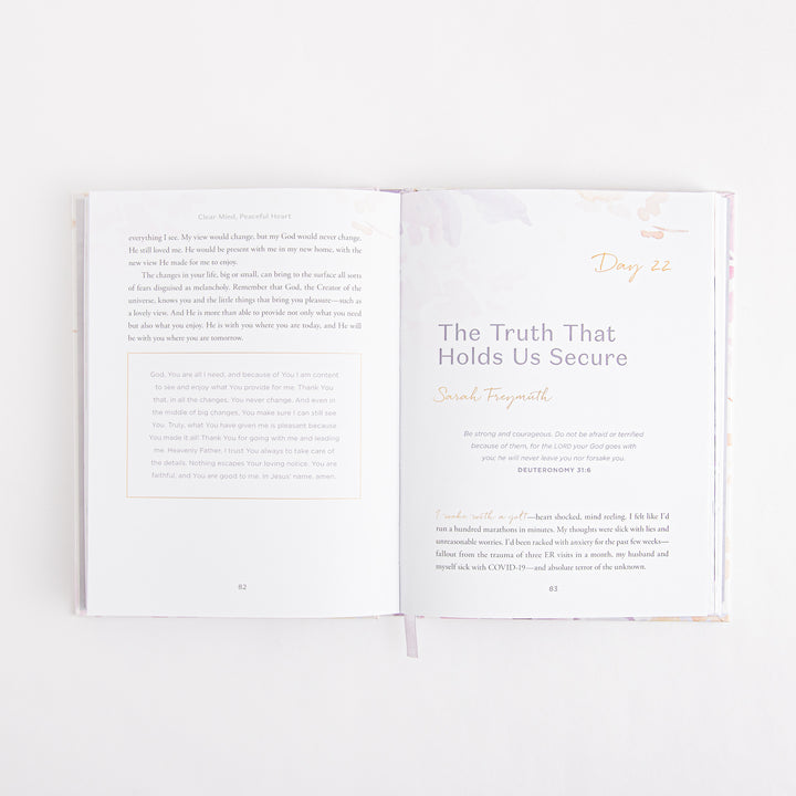 Clear Mind Peaceful Heart - 50 Devotions for Sleeping Well in a World Full of Worry