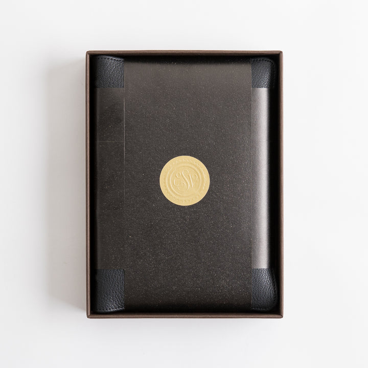 ESV Heirloom Bible, Alpha Personal Size - Goatskin, Black