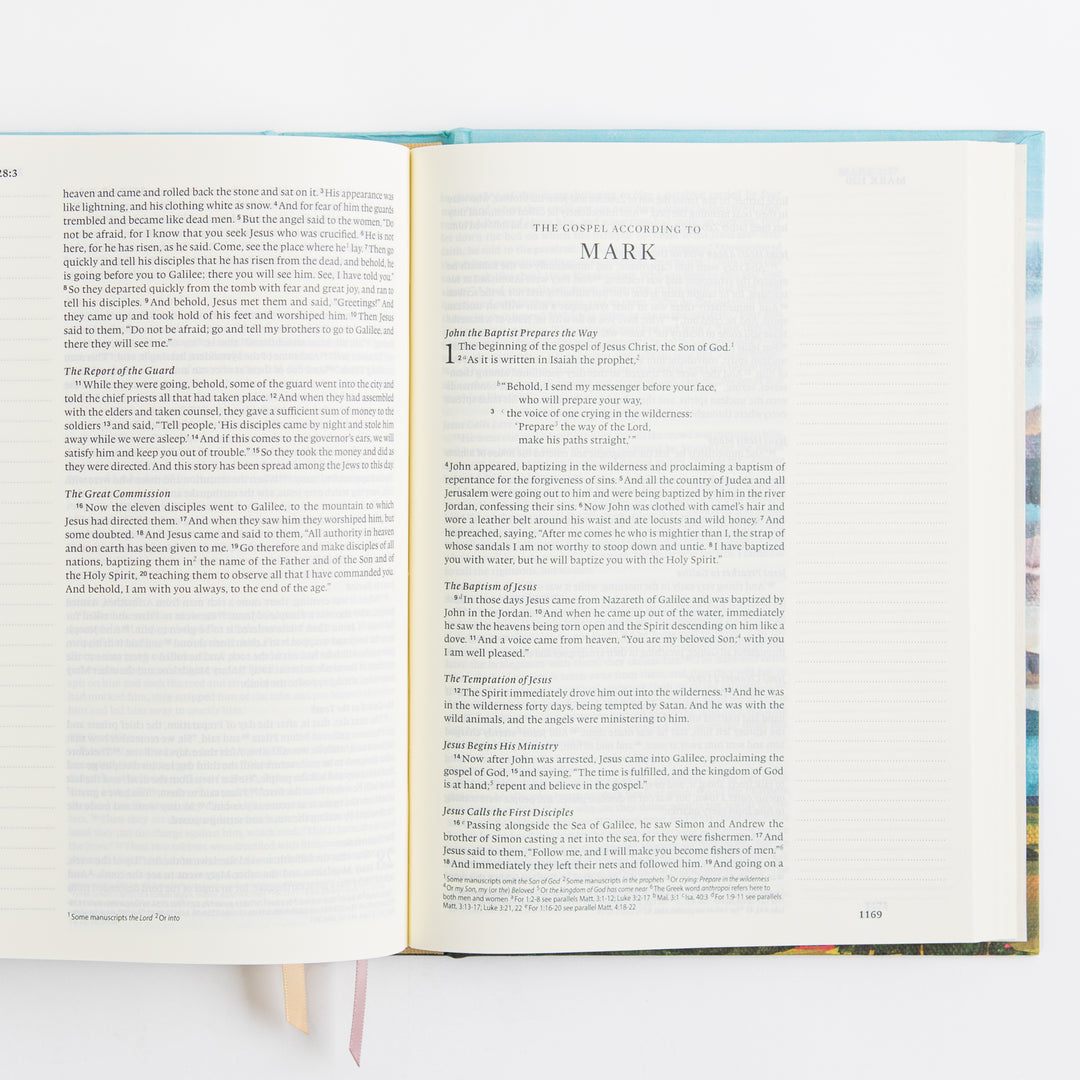 ESV Journaling Bible - Cloth over Board, Santa Lucia