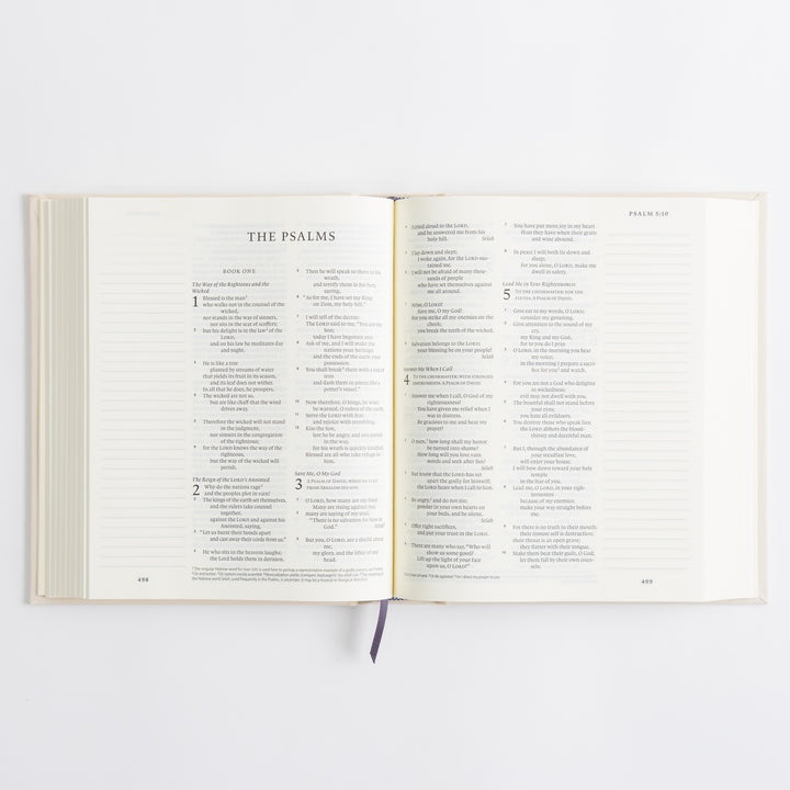 ESV Journaling Bible - Flowers - Large Margins