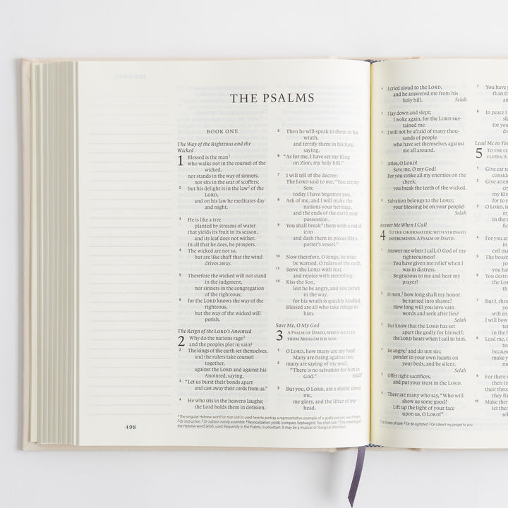 ESV Journaling Bible - Flowers - Large Margins