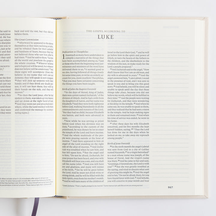 ESV Journaling Bible - Flowers - Large Margins