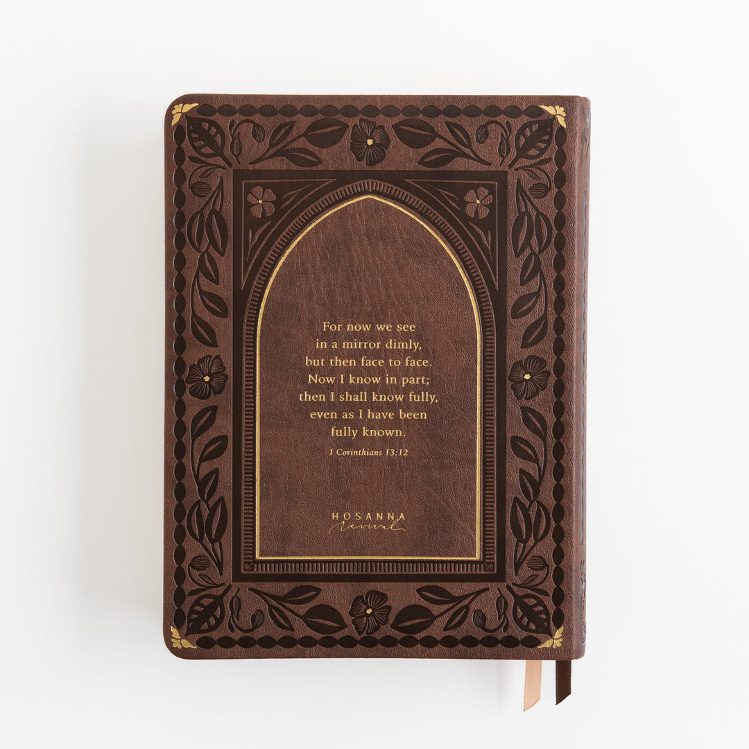 ESV Journaling Bible - Leather-Like, Palma