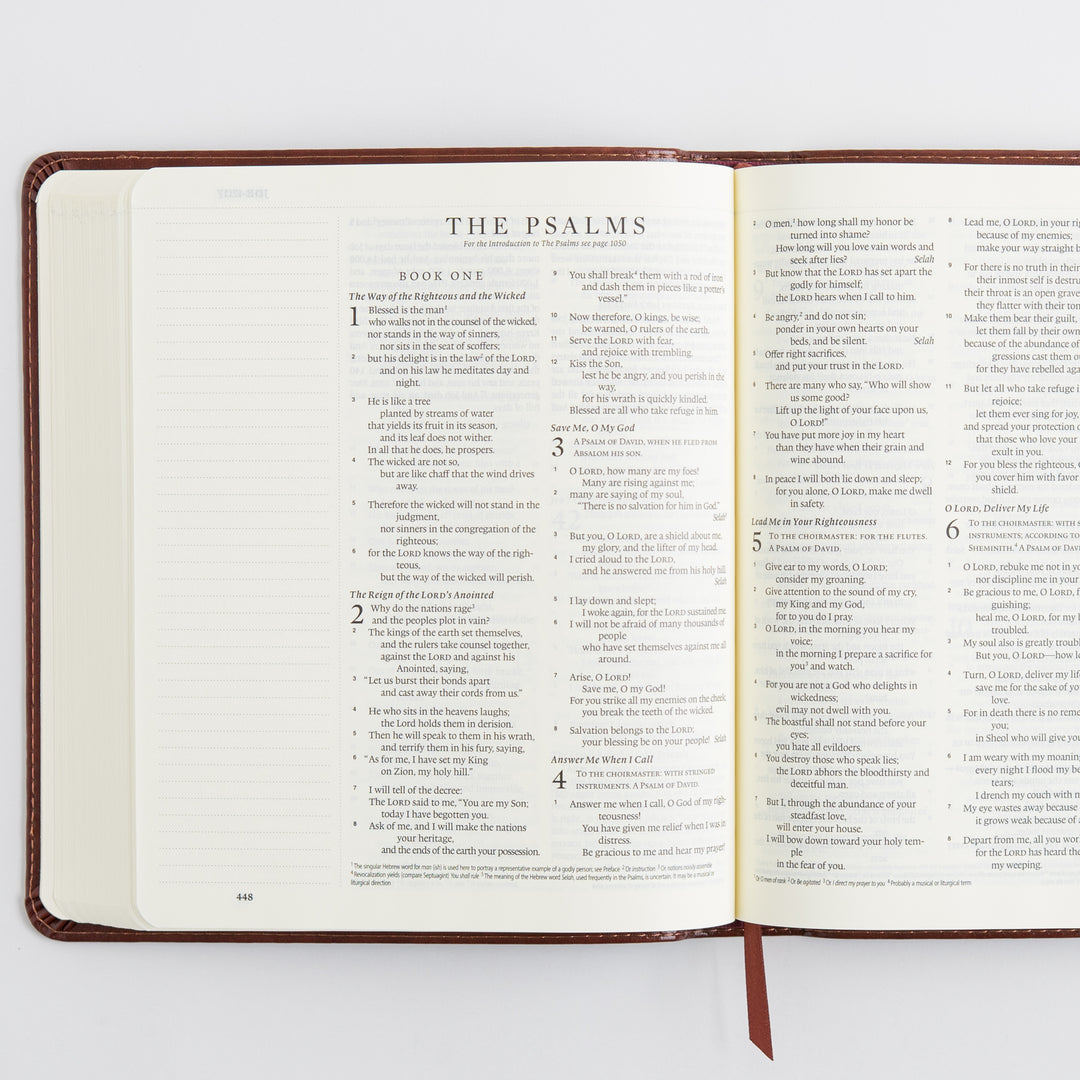 ESV Journaling Bible - TruTone, Brown, Mosaic Cross Design