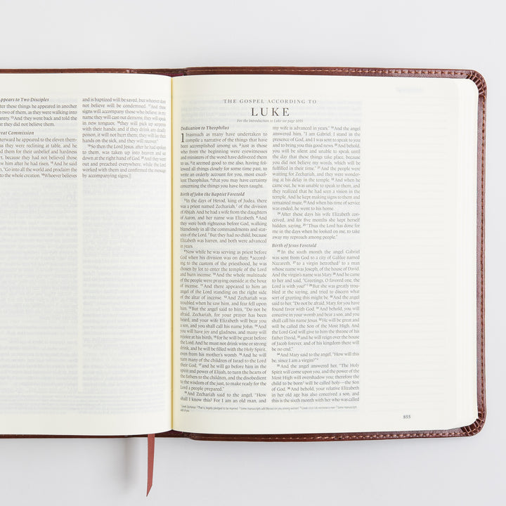 ESV Journaling Bible - TruTone, Brown, Mosaic Cross Design