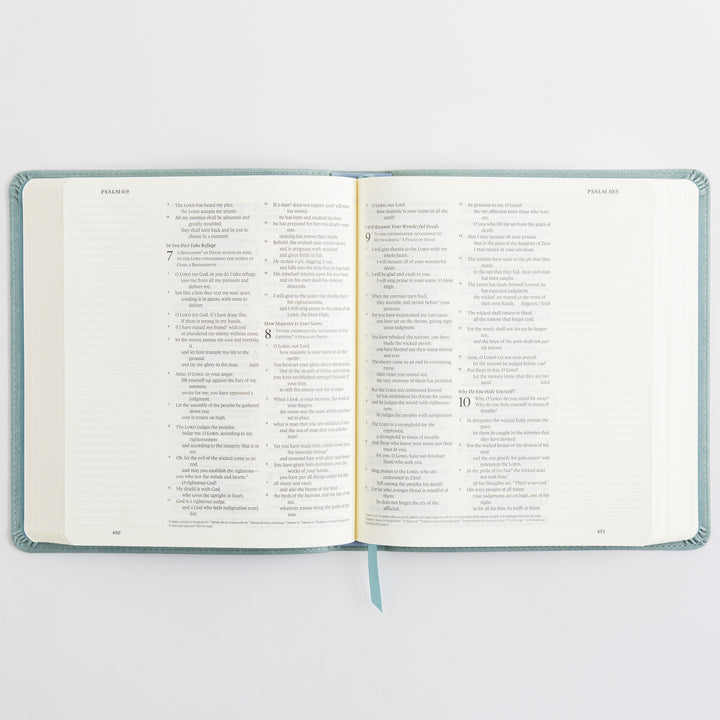 ESV Journaling Bible - TruTone, Paris Sky, Emblem Design