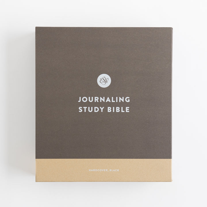 ESV Journaling Study Bible - Hardcover, Black
