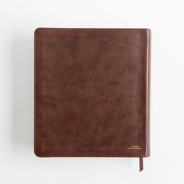 ESV Journaling Study Bible - TruTone, Brown/Chestnut