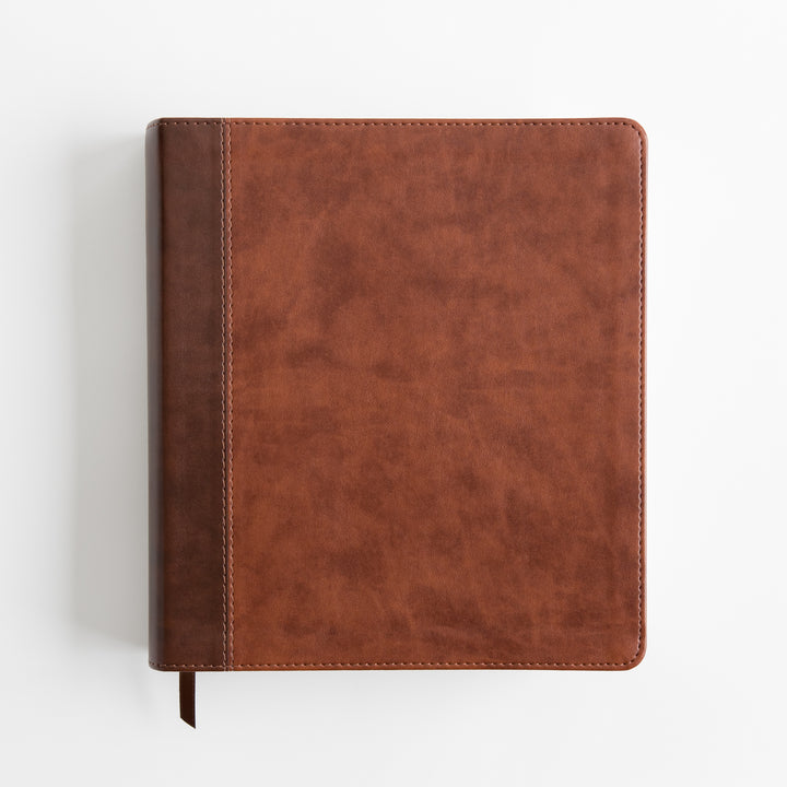 ESV Journaling Study Bible - TruTone, Brown/Chestnut
