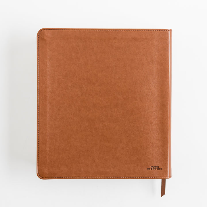 ESV Journaling Study Bible - TruTone, English Saddle