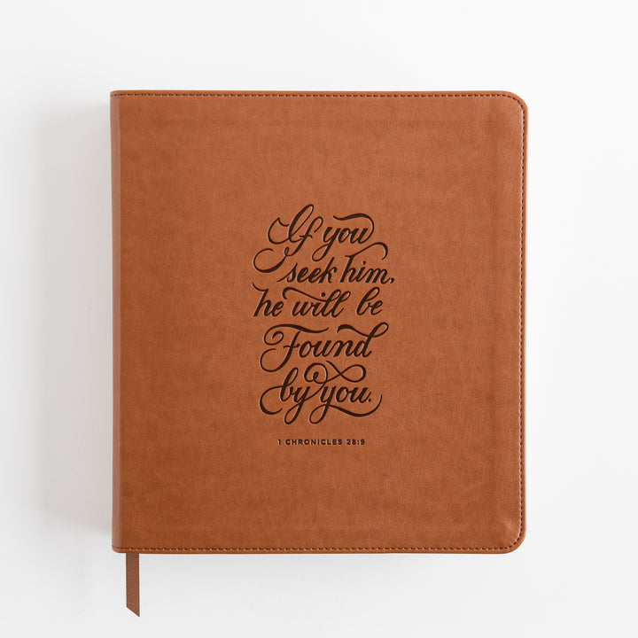 ESV Journaling Study Bible - TruTone, English Saddle