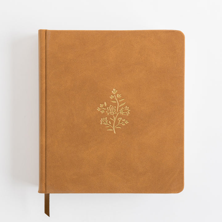 ESV Journaling Study Bible - TruTone, Nubuck Caramel