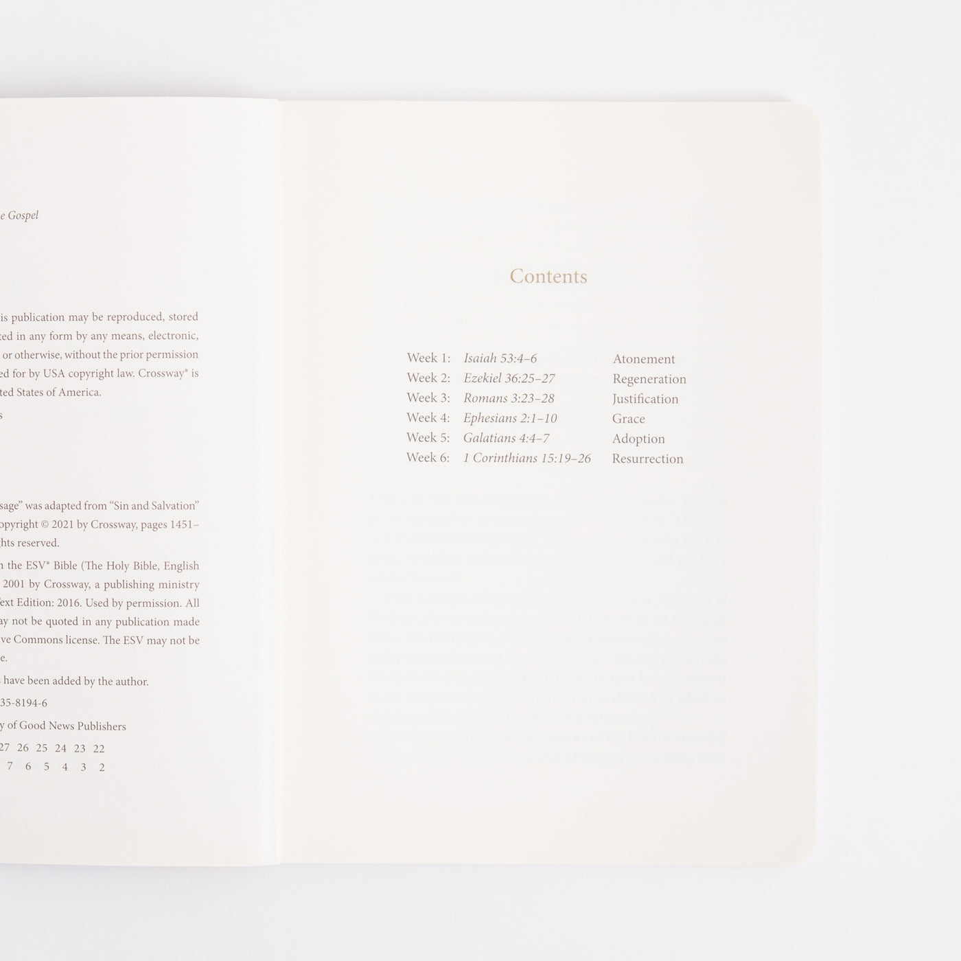 ESV Prayer Journal - 30 Days on the Gospel