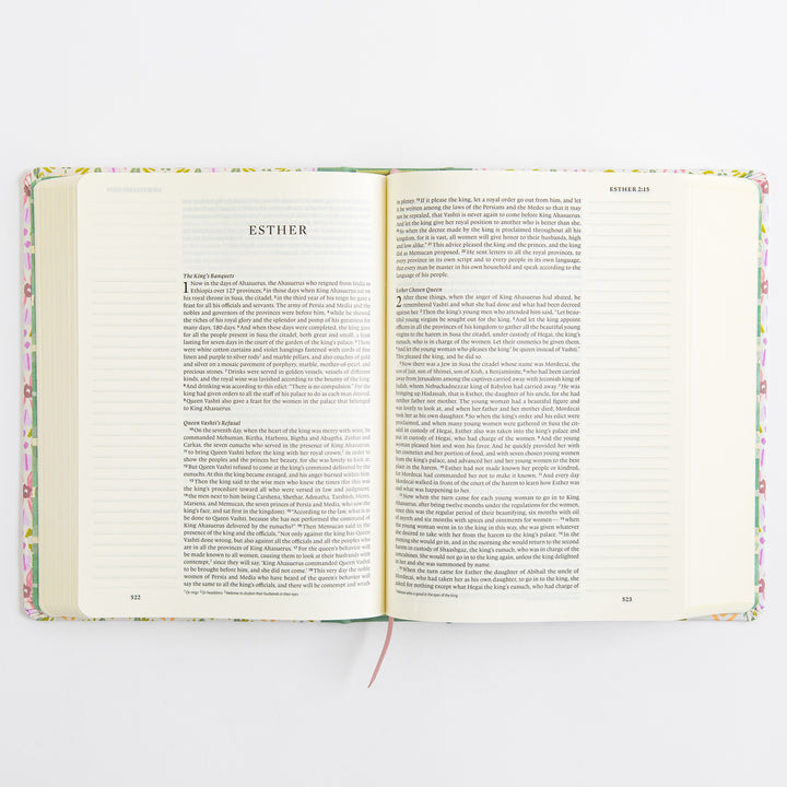 ESV Single Column Journaling Bible, Artist Series - Cloth over Board, Lulie Wallace, Penelope