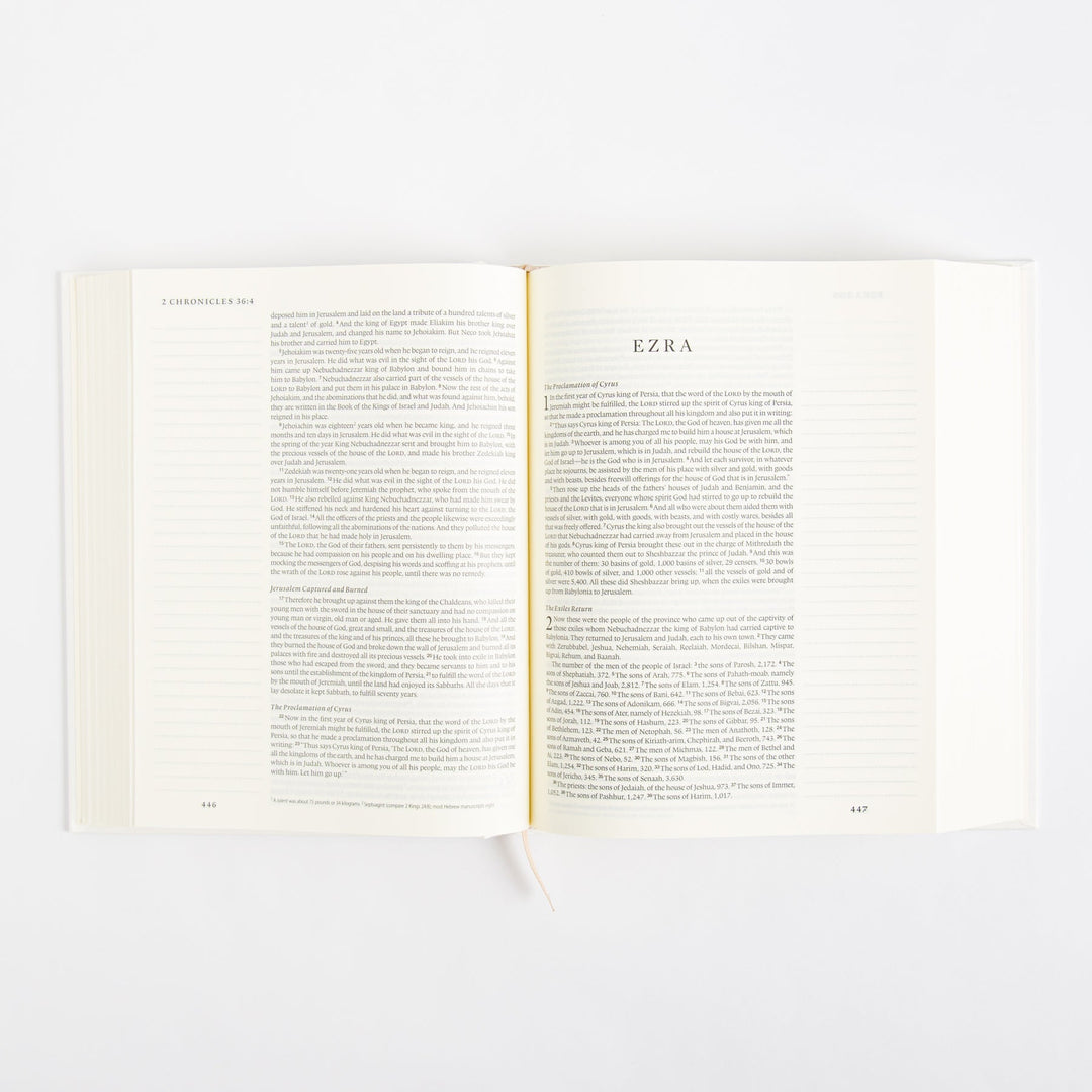 ESV Single Column Journaling Bible - Hardcover - Customizable Cover