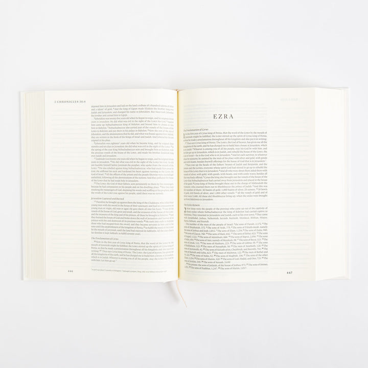 ESV Single Column Journaling Bible - Hardcover - Customizable Cover