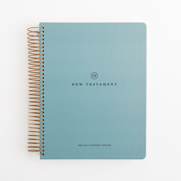 ESV Spiral-Bound Journaling Bible, New Testament - Hardcover