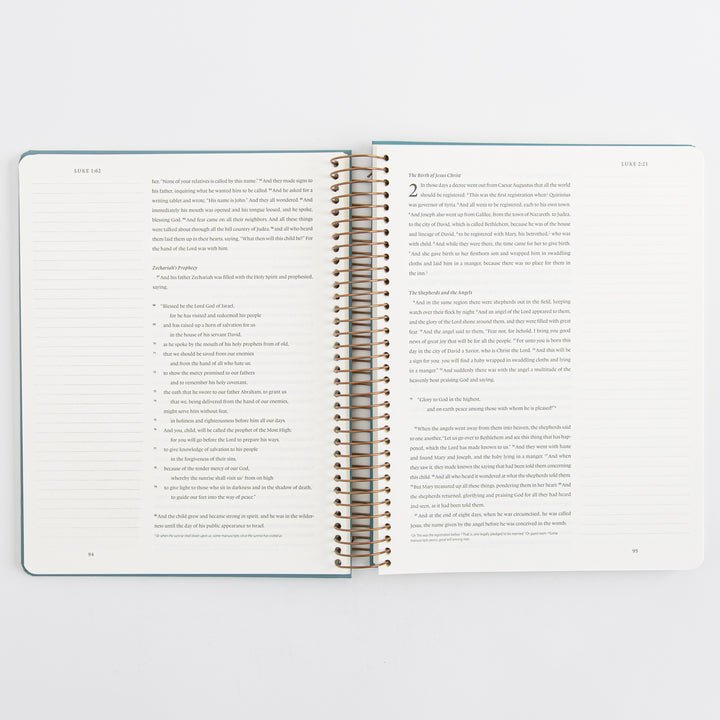 ESV Spiral-Bound Journaling Bible, New Testament - Hardcover