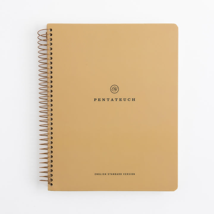 ESV Spiral-Bound Journaling Bible, Pentateuch - Hardcover