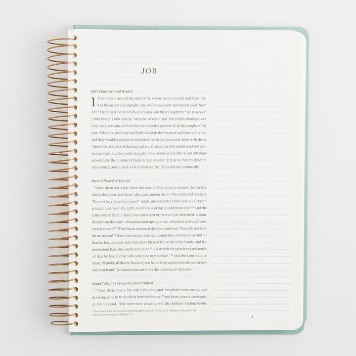 ESV Spiral-Bound Journaling Bible, Poetry - Hardcover