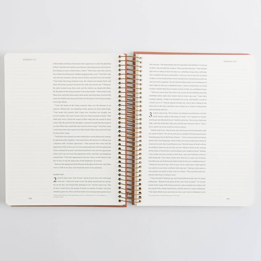 ESV Spiral-Bound Journaling Bible, Prophets - Hardcover