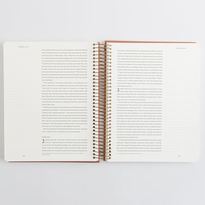 ESV Spiral-Bound Journaling Bible, Prophets - Hardcover