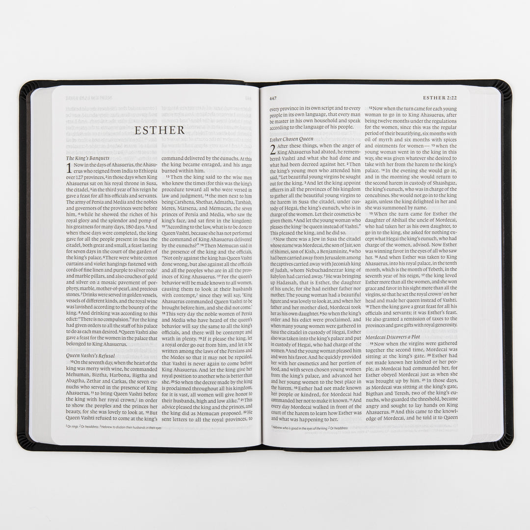 ESV Value Thinline Bible - TruTone - Black